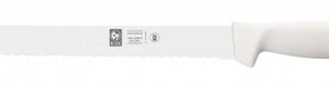 Нож для нарезки 300/440 мм. с волн. кромкой, белый PRACTICA Icel /1/6/