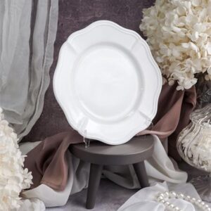 Тарелка мелкая d 21 см h 2 см, фарфор, Grazia