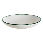 Тарелка d=250 мм. глубокая 1300 мл. h=50 мм. Линеа Зеленый, форма Банкет Bonna /1/6/1152/