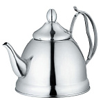 Чайник 1200 мл. заварочный, нерж. /1/12/