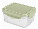 Контейнер для продуктов прямоуг 0,5 л. герметичный п/п SMART LOCK зеленый /1/24/