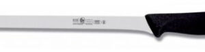 Нож для нарезки ветчины 300/425 мм. черный антибактер. ручка HoReCa Icel /1/6/