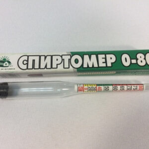 Ареометр для спирта от 0-80 градусов /1/100/2000/