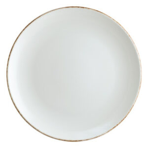 Тарелка d=230 мм. Ретро коричневый край, форма Гурмэ Bonna /1/12/972