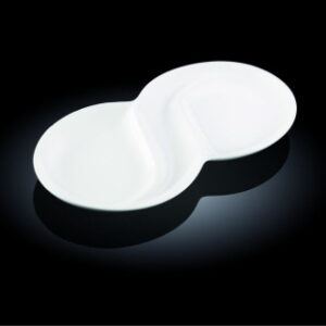 Менажница 2-х секц. 330*185 мм. h=25 мм. Wilmax /3/18/