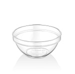 Соусник 225 мл. d=105 мм. h=47 мм. круглый, поликарбонат, прозрачный GP /1/108/