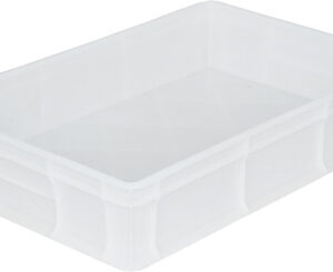 Контейнер для теста 600*400*120 мм. (-30/+60°C) прямой, сплошной, морозостойкий, белый, полиэтилен (крышка 49164) /1/80/