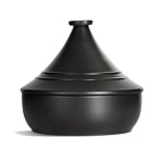 Тажин 0,6 л. d=160 мм. h=160 мм. с крышкой черный керам Emile Henry /1/2/ ВДОХНОВЕНИЕ