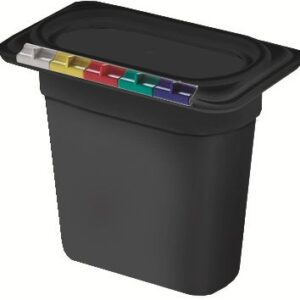 Гастроемкость 1/9 h=150 мм. 2,4 л. п/п черная /1/12/