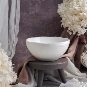 Салатник 750 мл, d 15,5 см h 7 см, фарфор, Grazia