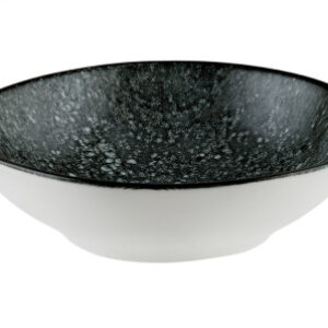 Салатник d=180 мм. 470 мл. h=55 мм. Черный Космос, форма Ваго Bonna /1/12/