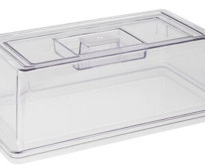 Крышка GN1/3 32,5*17,6 см. h=10,5 см. поликарбонат, прозрачная APS /1/