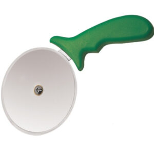Нож для пиццы d=10 см. нерж. с зеленой пластик. ручкой MGsteel /1/72/