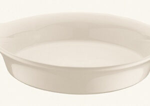 Блюдо для запекания и подачи 210*170 мм. 600 мл. с ушками Белый, форма Оптива Bonna /1/12/816/