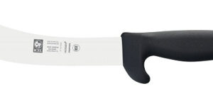 Нож для снятия кожи 180/320 мм. черный с доп. защитой PROTEC Icel /1/6/