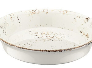 Блюдо для подачи 240*200 мм. овальное с ушками Грейн, форма Оптива /1/12/516/