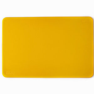 Доска разделочная п/п 450*300*11 мм. желтая поверхность шагрень MGprof /1/10/