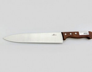 Нож поварской 240/370 мм. нерж. ручка дерев. /1/72/