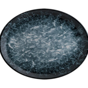 Блюдо овальное 360*280 мм. Сепия, форма Мув Bonna /1/12/