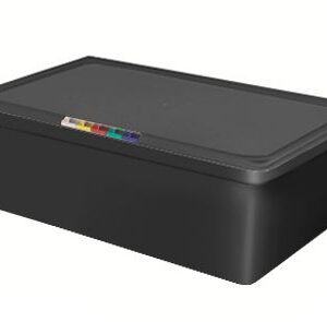 Гастроемкость 1/1 h=150 мм. 20 л. п/п черная /1/4/