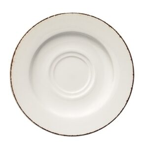 Блюдце d=160 мм. Ретро коричневый край (чашка 69212, 69213) Bonna /1/6/1848/