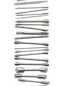 Набор для карвинга 22 пр. + водный камень нерж. Tellier /1/4/