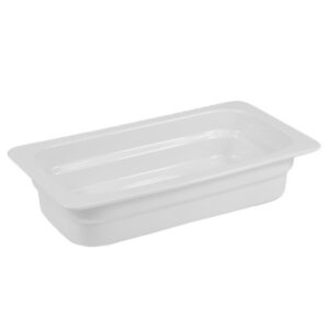 Гастроемкость 1/3 h= 65 мм. 2,4 л. белая фарфор Bonna /1/