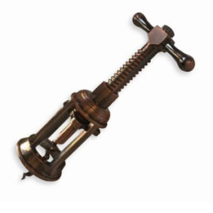 Штопор с держателем пробки нерж. VB /1/12/