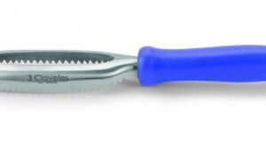 Рыбочистка 13/27 см. нерж. синяя Icel /1/6/