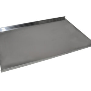 Противень 600*400 мм. h=2 см. (2 борта по стороне 600) нерж. 0,8мм MGsteel /1/