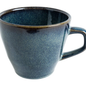 Чашка 250 мл. чайная d=90 мм. h=79 мм. Оушн Хало (блюдце 74419) широкая полоска Bonna /1/6/