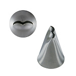 Насадка кондитер. "Чайка" d= 18/10*1мм. нерж. (BX0043) /1/