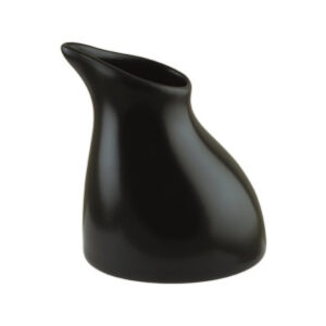 Соусник 150 мл. 80*65 мм. h=102 мм. Черный, форма Нотнит Bonna /1/6/234/