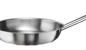 Сковорода d=45 см. h=8 см. 11 л. нерж. с доп. ручкой (индукция) глубокая с 2 ручками Pinti /1/
