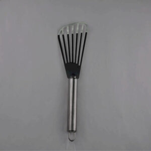 Лопатка 25 см. изогнутая раб. часть 13*6,5 см. нерж., перфорир. /1/144/