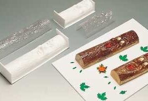 Форма для охлаждения десертов, полено с лицом 37*5 см. h=7 см. /1/