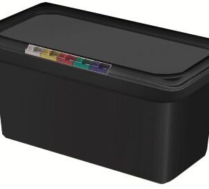 Гастроемкость 1/3 h=150 мм. 5,5 л. п/п черная /1/12/