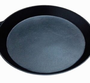 Сковорода d=38 см. h=2,6 см. 5,0 л чугун. с 2 ручками /1/