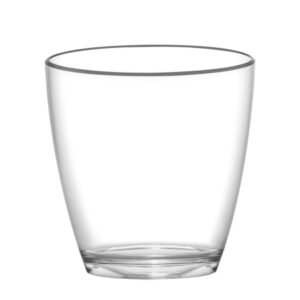 Ведро для шампанского 3,7 л. пласт. 220*160/137*110 мм. h=235 мм. для 1-й бутылки, прозрачное Abert /1/6/