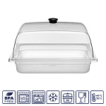 Крышка GN1/2 32,5*26,5 см. h=12,5 см. поликарбонат, прозрачная (поднос 76839, 76847,76855,76752,76753,76754,76755,76756,76757,76758,76759) GP /1/12/