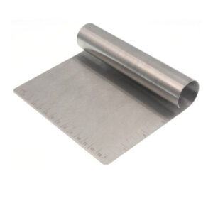 Скребок (разделитель для теста) h=12 см. раб.часть 15*8 см. нерж. со шкалой MGsteel  /1/12/72/