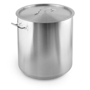 Котел 71 л. нерж. d=45 см. h=45 см. тройное дно с крышк. (индукция) MGsteel /1/