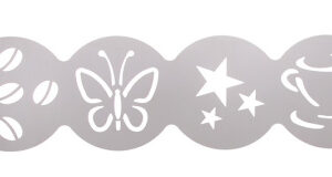 Декоратор для капучино и пирожных d=10 см. нерж. /1/