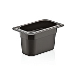 Гастроемкость 1/9  h=100 мм. 0,75 л. п/п черная GP /1/54/