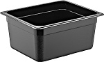 Гастроемкость 1/2 h=150 мм. 8 л. п/п черная (кр. 76828) GP /1/12/