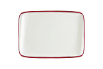 Блюдо прямоуг. 230*160 мм. Линеа Бургундия, форма Мув  Bonna/1/12/1260/