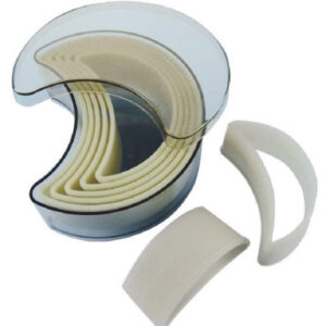 Резак пласт. набор 6 шт. h=3,5 см. "Полумесяц" полиамид De Buyer /1/