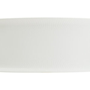 Блюдо прямоуг. 340*160 мм. Ирис Белый, форма Мув Bonna /1/12/696/