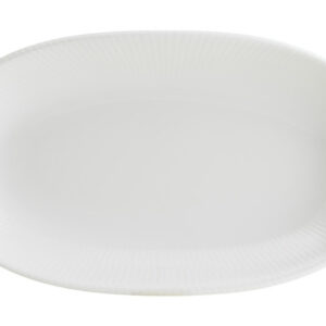 Блюдо овальное 340*190 мм. Ирис Белый, форма Гурмэ Bonna /1/6/534/