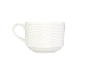Чашка 180 мл. чайная d=78 мм. h=60 мм. штабелир. Белый Луп (блюдце 69984) узкая полоска Bonna /1/6/1056/